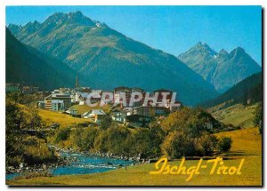 Postcard Modern Ischgl Paznauntal Tirol