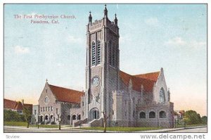 Exterior, The First Presbyterian Church, Pasadena, California,  PU_1909