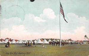 Artillery Drill in Sea Girt, New Jersey