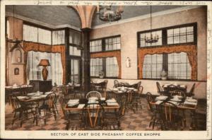 Providence RI East Side Pheasant Coffee Shoppe c1915 Postcard