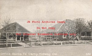 CA, Midway, California, Santa Fe Camp, Office, California Sales Pub No 641