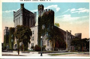 New York Buffalo 74th Regiment Armory 1920