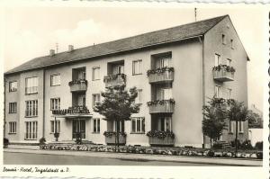 INGOLSTADT, Donau-Hotel (1967) AK