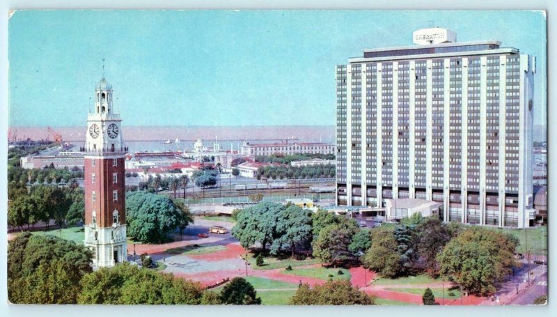 2 Long Postcards BUENOS AIRES, ARGENTINA ~Avenida 9 de Julio, Britania Plaza
