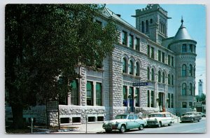 Springfield MO Studebaker & 2 Nice Station Wagons @ City Hall~Gas Tank Things? 