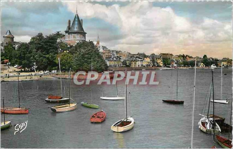 Modern Postcard Pornic Loire Inf La Plage du Chateau