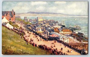 Postcard The Dufferin Terrace The Pride Of Quebec Tucks Post Card Oilette