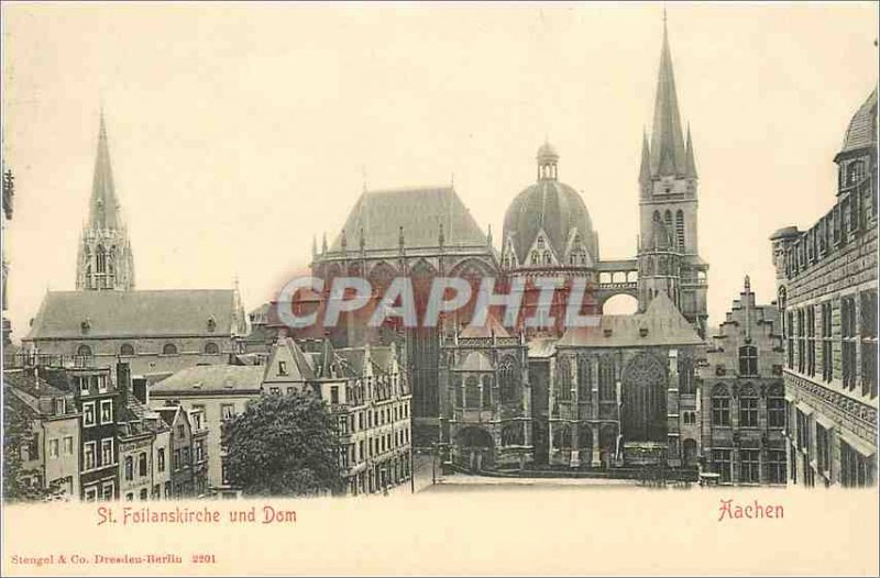 Postcard Old St Foilanskirche und Dom