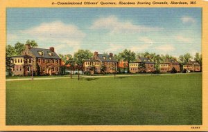 Maryland Aberdeen Proving Grounds Commissioned Officers' Quarters Curteich