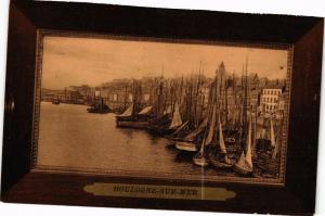 CPA BOULOGNE-sur-MER - Les Bateaux de Peche au Quai Gambetta (129977)