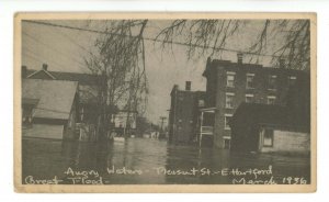 CT - East Hartford. 1936 Flood, View of Pleasant Street