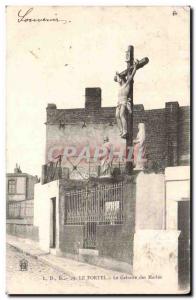 Le Portel - Calvary Marius Old Postcard