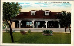 Country Club, Hot Springs National Park Arkansas Vintage Postcard N07