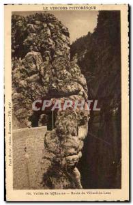 Old Postcard Vercors Picturesque Valley Of The Bourne Route De Villard De Lans