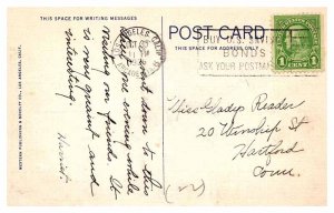 Postcard SHOPS SCENE Los Angeles California CA AS6965