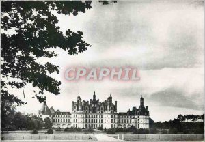 Modern Postcard Chateau de Chambord L and C