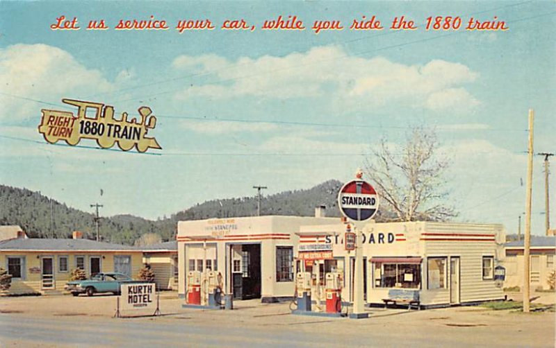 Hill City's Standard Service Station Gas Station Unused 