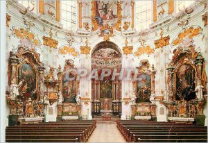 Postcard Modern Benedictiner Abtei Ettal Abtelkirche