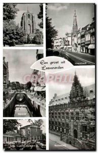 Postcard Old Groet Uit Een Leeuwarden Voorstreek