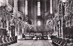 France Albi Le Maitre-Autel et le Grand Choeur de la Basilique Real Photo