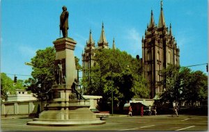 Utah Salt Lake City Brigham Young Monument