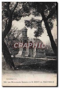 Old Postcard The Romans Monument St Remy de Provence