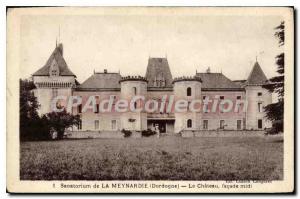 Postcard Old Sanatorium Of Meynardie Chateau Facade Midi
