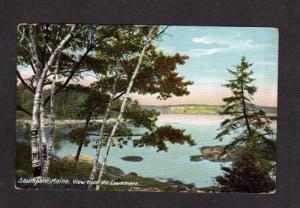 ME Lawnmere View SOUTHPORT MAINE POSTCARD PC