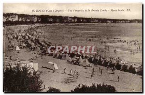 Royan - View of & # 39ensemble Grande Conche - Maree Haute - Old Postcard