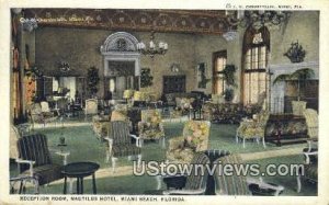 Reception Room, Nautilus Hotel - Miami Beach, Florida FL