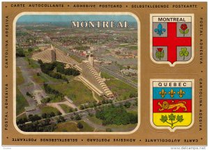 Three Adhesive views of MONTREAL, Quebec, Canada, 50-70s