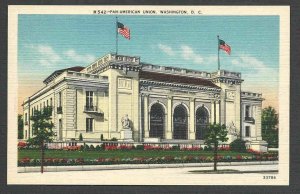 Ca 1924 PPC WASH DC PAN AMERICAN UNION BLDG COMPLETED 1919 DATA ON BACK MINT