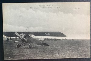 Mint France Real Picture Postcard Airplane At Rest WWI 1914-15