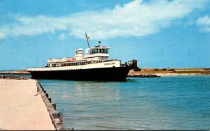 North Carolina Outer Banks Silver Lake Ferry 1971