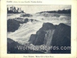 Swedish Tourist Society, Small , Kalix River Sweden Unused 