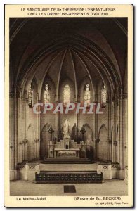 Old Postcard The Altar Shrine of St. Therese of the Child Jesus Orphans of Au...