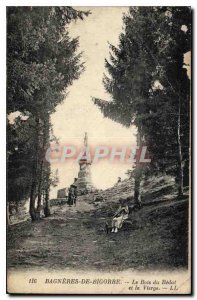 Old Postcard Bagneres de Bigorre Le Bois du Bedat and Virgo