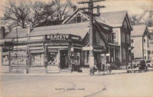 Auburn Maine Seavey's Ice Cream Vintage Postcard AA12981