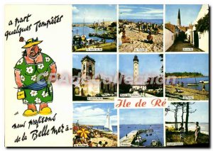 Postcard Modern I'Ile De Re