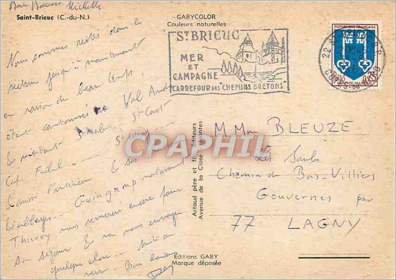 Modern Postcard Saint Brieuc (C N)