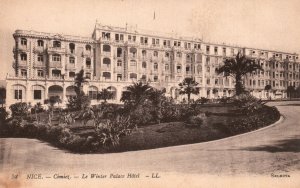 Vintage Postcard Nice Cimiez Le Winter Palace Hotel & Grounds Nice France