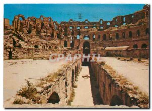 Modern Postcard El Jem The amphitheater Roman