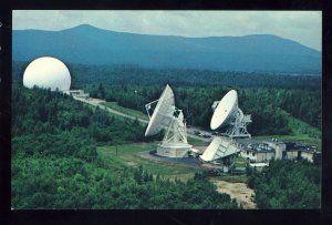 Andover, Maine/ME Postcard, Andover Earth Station, Communications Satellite