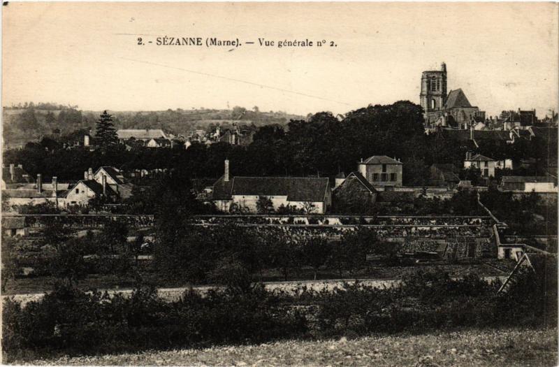 CPA SEZANNE-Vue générale (346318)