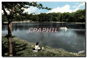 Modern Postcard Contrexeville Lake of Madness