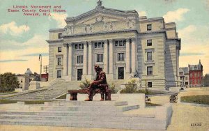 Court House Newark New Jersey 1912 postcard