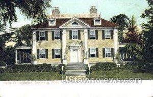 Home of Longfellow - Cambridge, Massachusetts MA Postcard