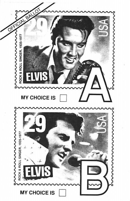 Elvis Presley Music Singers Unused 