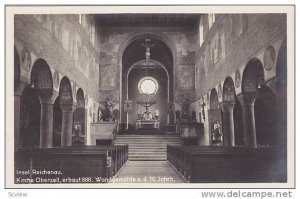 RP, Interior, Insel Reichnau, Kirche Oberzell, Erbaut 888, Wandgemalde a. d. ...