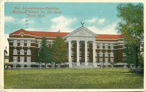 MI, Flint, Michigan School for the Deaf, Administration Building, No. 41693